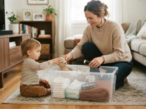 Emergency kit supplies for kids and pets