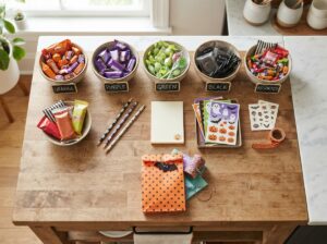Halloween candy and classroom treat checklist